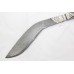Dagger Kukri Khukuri Damascus Steel Blade Silver Koftgari Mother of Pearl E81